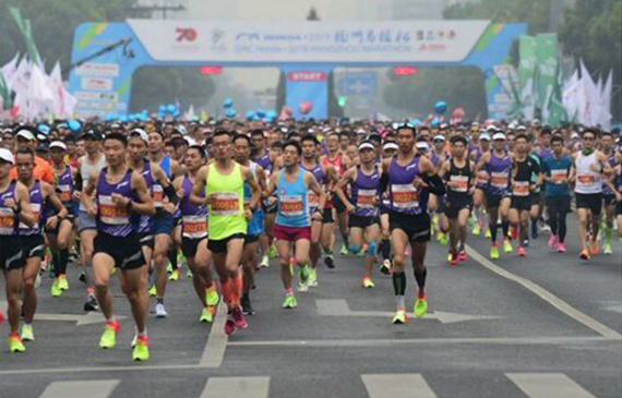 跑过风景跑过你--杭州测漏仪与您一起见证最美杭州马拉松【超钜微检】